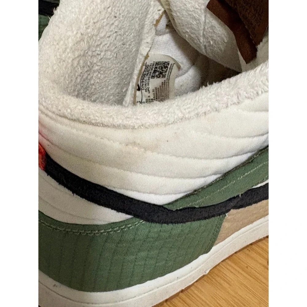 Nike Dunk High Toasty Rattan Brown Green White DN9909-100 Wmns 8.5 Sneaker